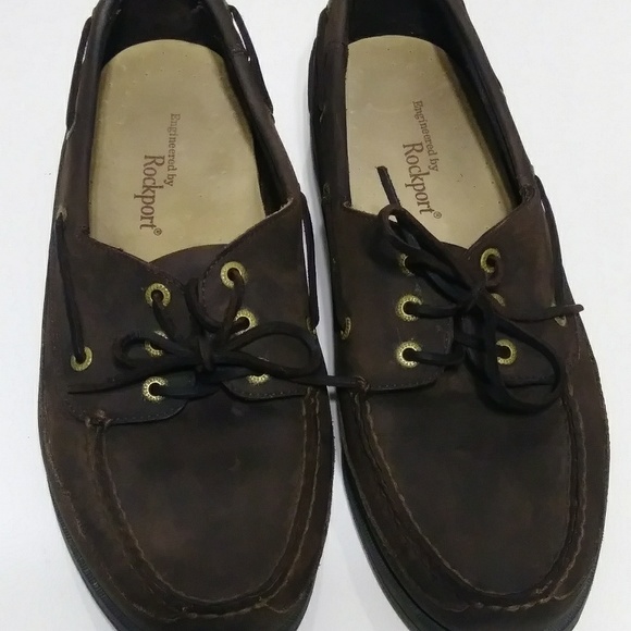 Mens 13 Rockport Leather Loafer. - Picture 1 of 4